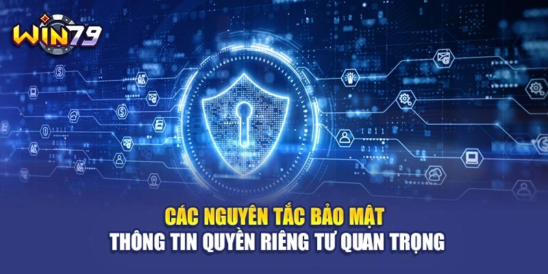 Các nguyên tắc bảo mật thông tin quyền riêng tư quan trọng